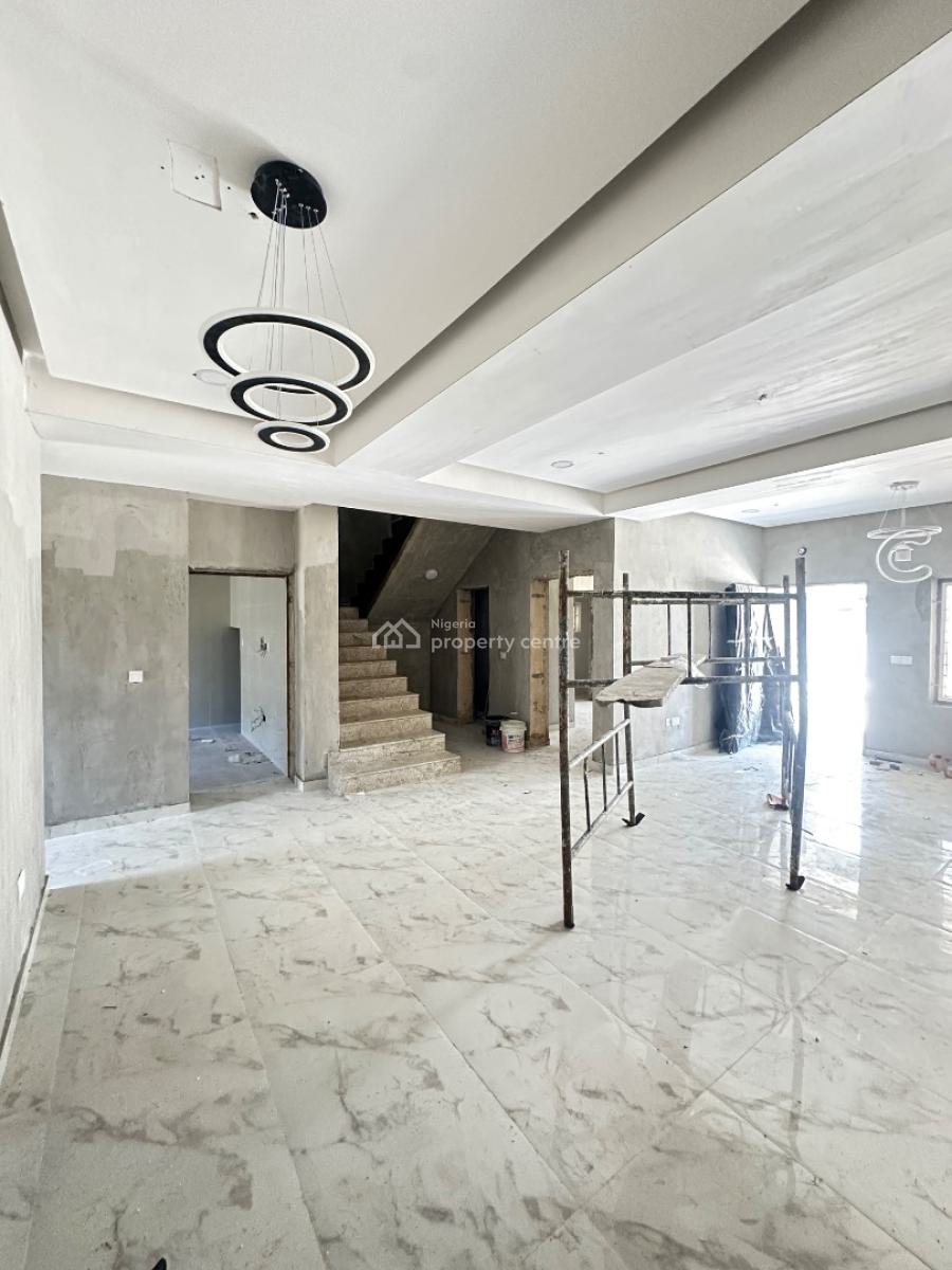 Gorgeous 4 Bedroom Terrace with Room Bq, Conservation Road, Lekki, Lagos, Lekki, Lagos, House for Rent