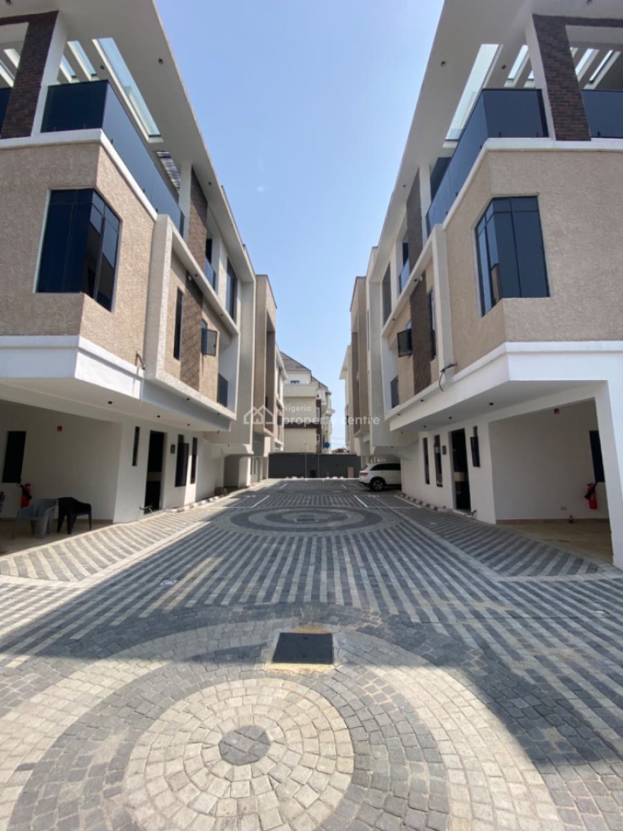 4 Bedroom Terrace Duplex with Bq, Ikate, Lekki, Lagos, Terraced Duplex for Sale