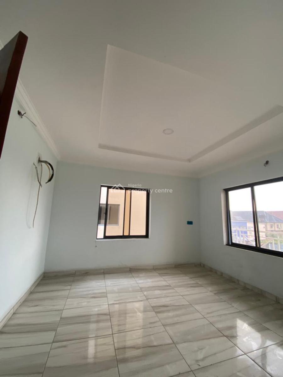 Clean 3 Bedroom Flat Apartment in an Estate, Sangotedo, Ajah, Lagos, Flat / Apartment for Rent