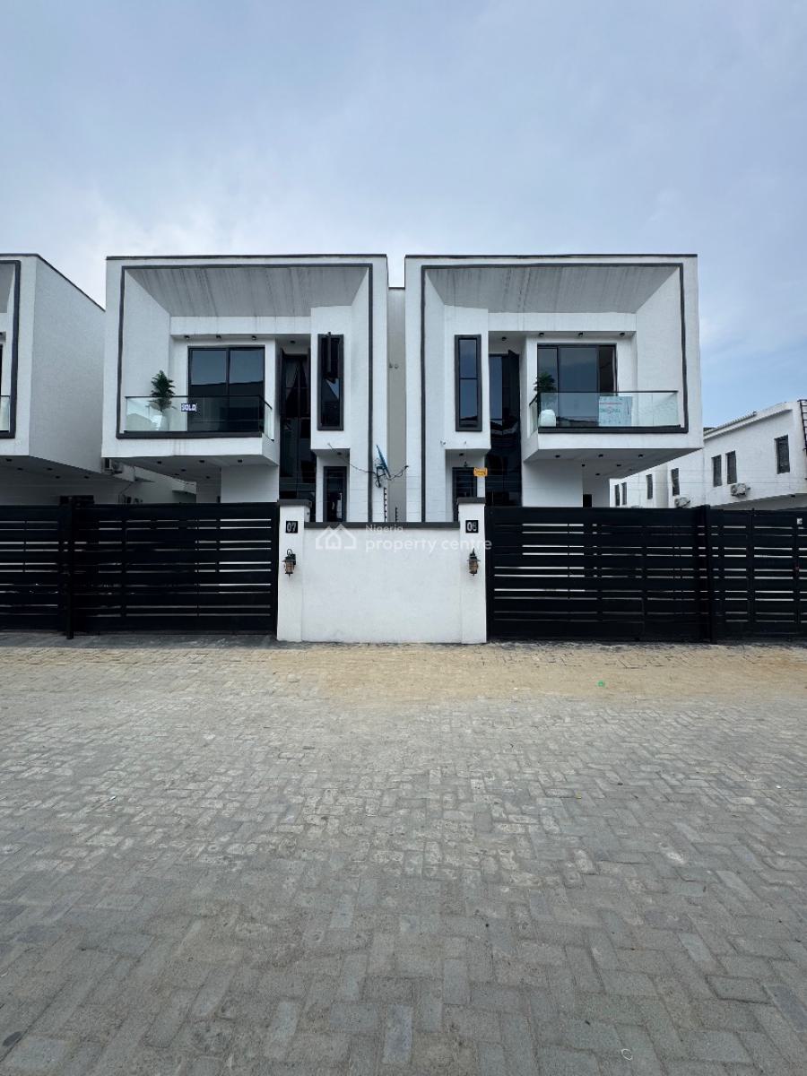 Stunning Four Bedroom Semi Detached Duplex, Ikate, Lekki, Lagos, Semi-detached Duplex for Sale