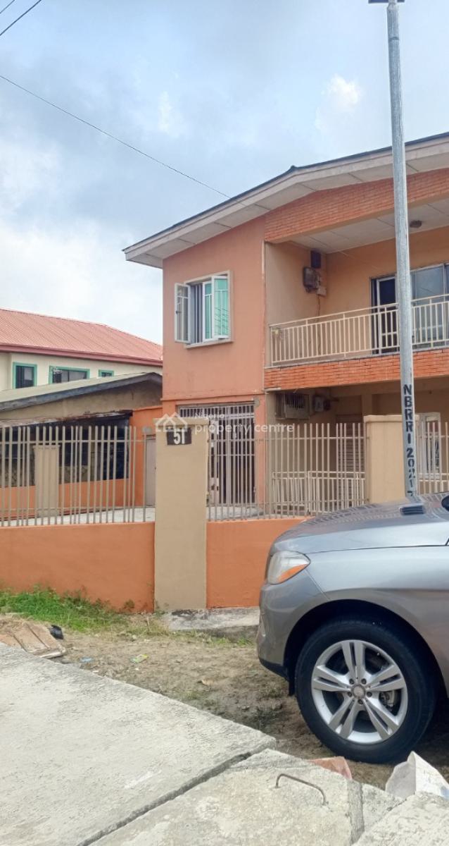 Fresh Update Alone in The Compound Office Space 4 Bedroom Flat, Off Ogunlana Drive, Surulere, Lagos, Office Space for Rent
