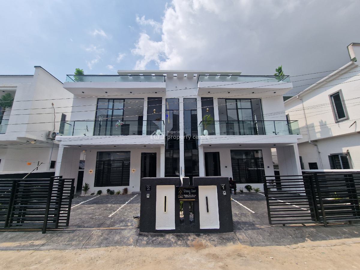 Beautifully Designed Home, Ikota, Lekki, Lagos, Semi-detached Duplex for Sale