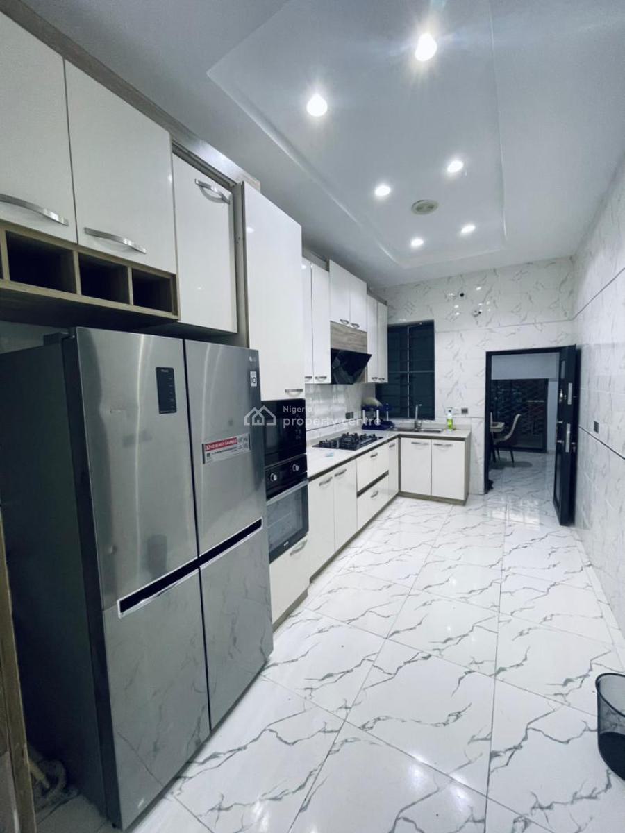 Fully Furnished Self Serviced 4 Bedroom Semi Detached Duplex, Jakande, Lekki, Lagos, Jakande, Lekki, Lagos, Semi-detached Duplex for Rent