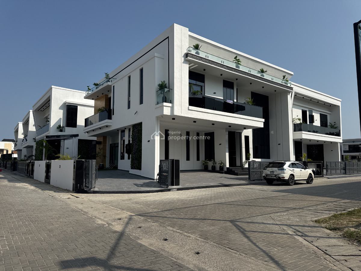 Luxury 5 Bedroom Duplex + Swimming Pool, Lcc Road, Chevron Toll Gate, Lekki, Lagos, Detached Duplex for Sale