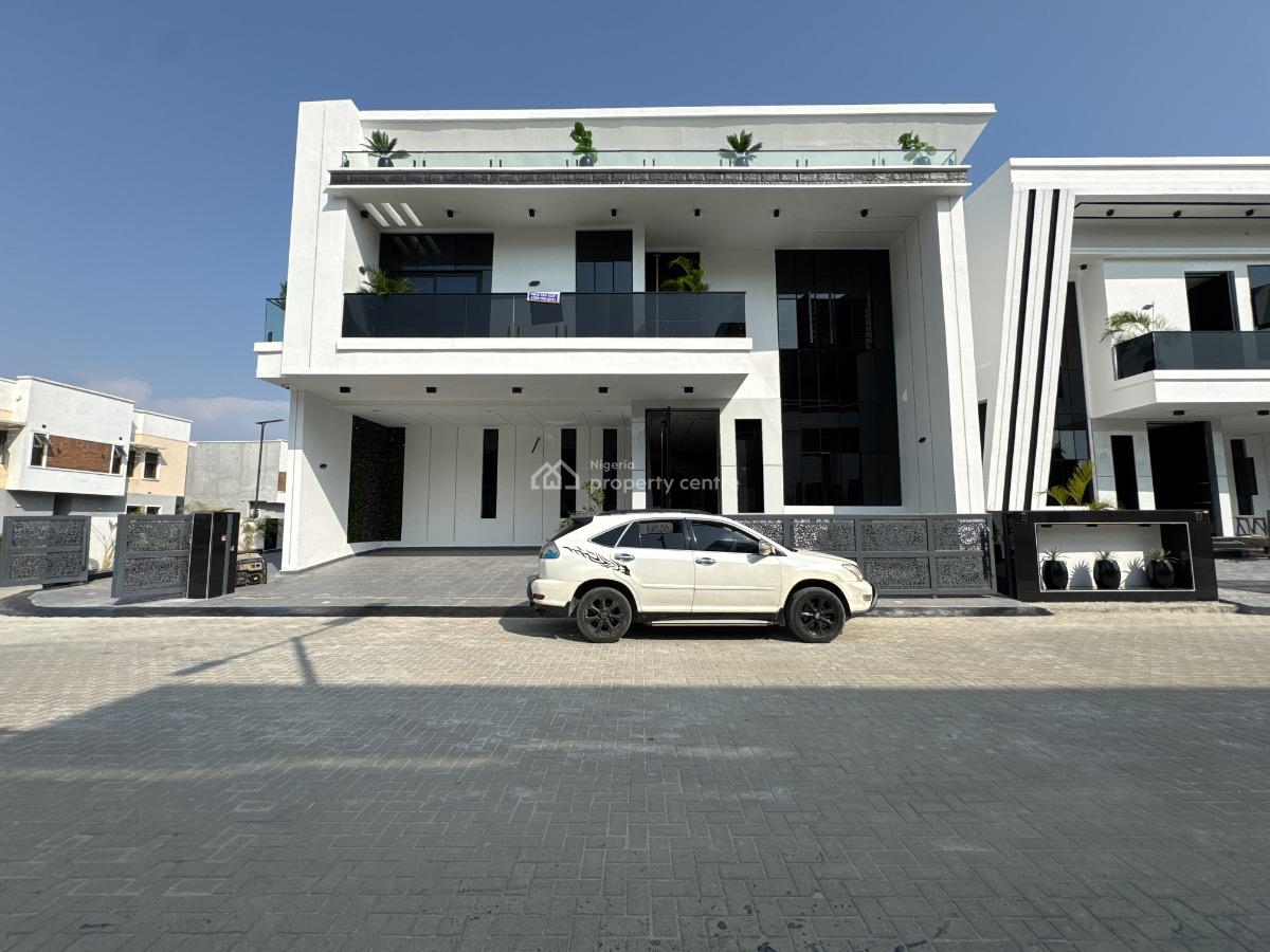 Luxury 5 Bedroom Duplex + Swimming Pool, Lcc Road, Chevron Toll Gate, Lekki, Lagos, Detached Duplex for Sale