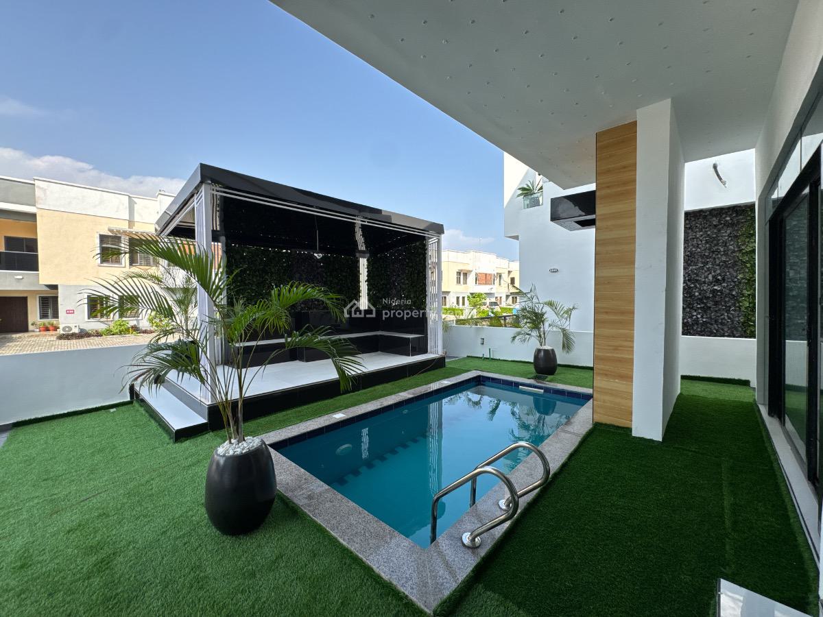 Luxury 5 Bedroom Duplex + Swimming Pool, Lcc Road, Chevron Toll Gate, Lekki, Lagos, Detached Duplex for Sale