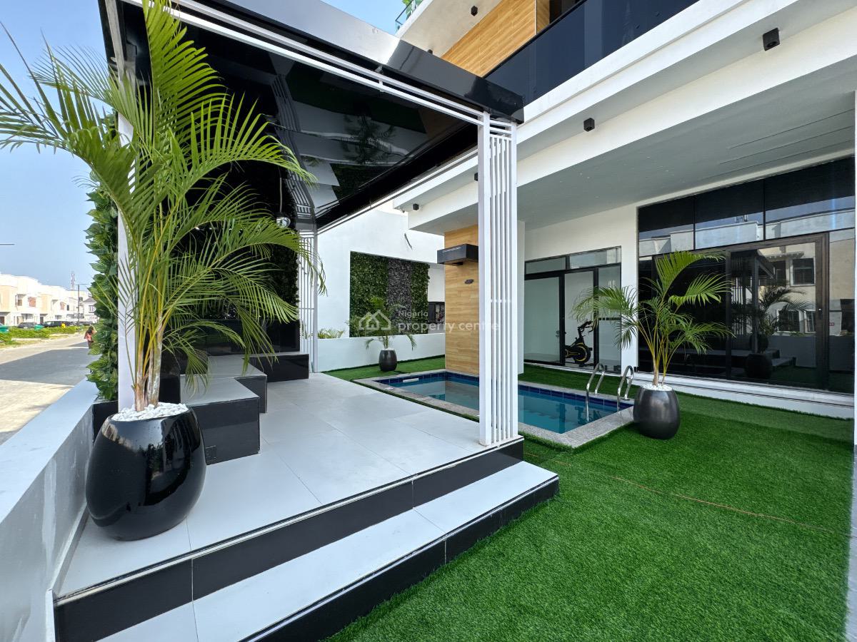 Luxury 5 Bedroom Duplex + Swimming Pool, Lcc Road, Chevron Toll Gate, Lekki, Lagos, Detached Duplex for Sale