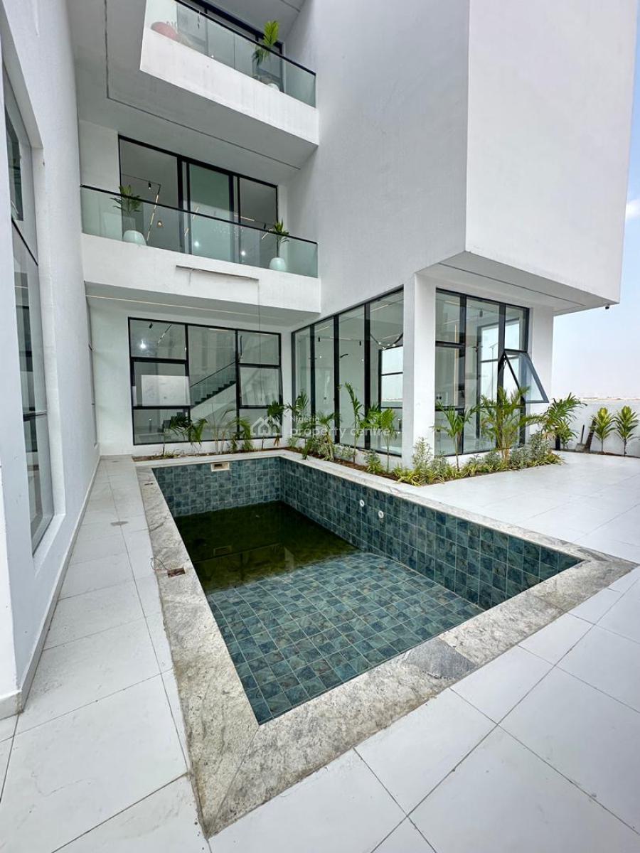 Spacious 5 Bedroom Detached Duplex + Bq, Pool, Cinema & Rooftop Terrace, Osapa, Lekki, Lagos, Detached Duplex for Sale