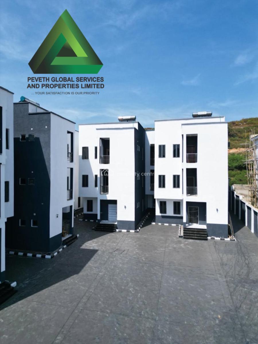4 Bedroom Terrace Duplex with Bq, Guzape, Guzape District, Abuja, Terraced Duplex for Sale