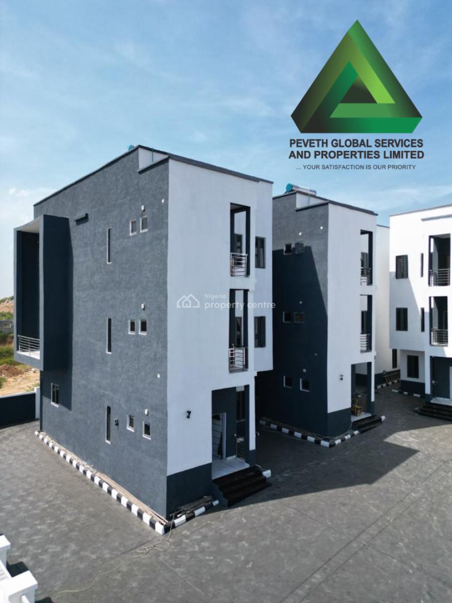 4 Bedroom Terrace Duplex with Bq, Guzape, Guzape District, Abuja, Terraced Duplex for Sale