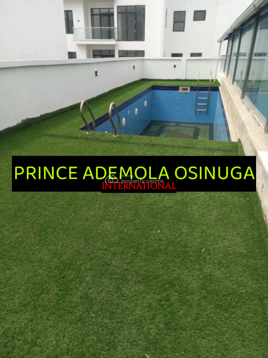New & Luxury 3 Units 5 Bedroom Houses + Private Pool + Elevator, Banana Island, Ikoyi, Lagos, Detached Duplex for Rent