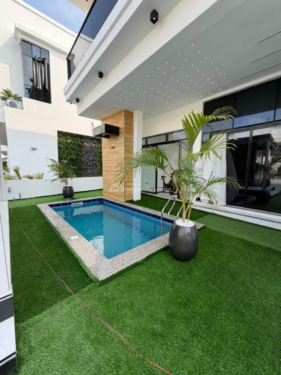5-bedroom Detached Duplex with Private Swimming Pool, Cinema & Open Te, Chevron Toll Gate, Lekki, Lagos, Detached Duplex for Sale