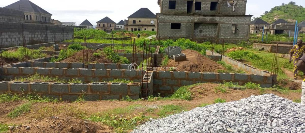 600sqms Duplex Plot at Foundation Level, Seman Metropolis Estate, Lugbe District, Abuja, Residential Land for Sale