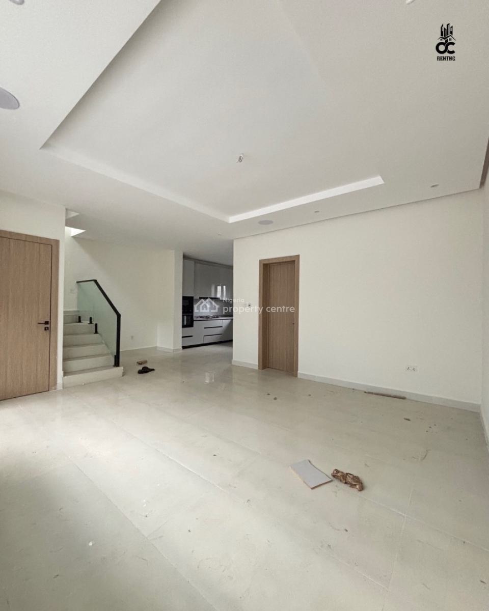 Lovely 4 Bedroom Terrace Duplex with Bq, New Road, Lekki, Lagos, Terraced Duplex for Rent