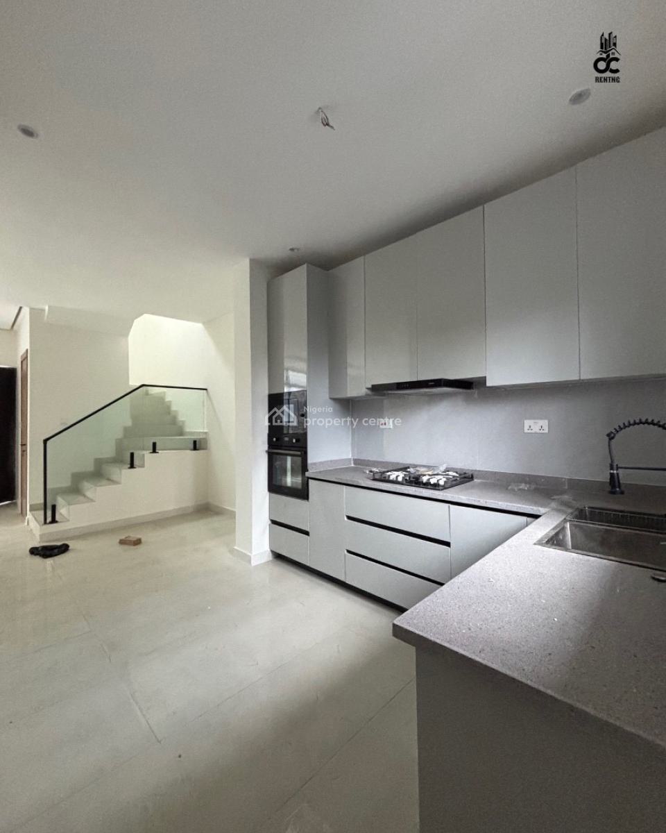Lovely 4 Bedroom Terrace Duplex with Bq, New Road, Lekki, Lagos, Terraced Duplex for Rent