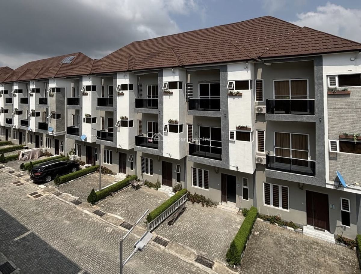 Lovely 4 Bedroom Terrace Duplex with Bq, Ikate, Lekki, Lagos, Terraced Duplex for Rent