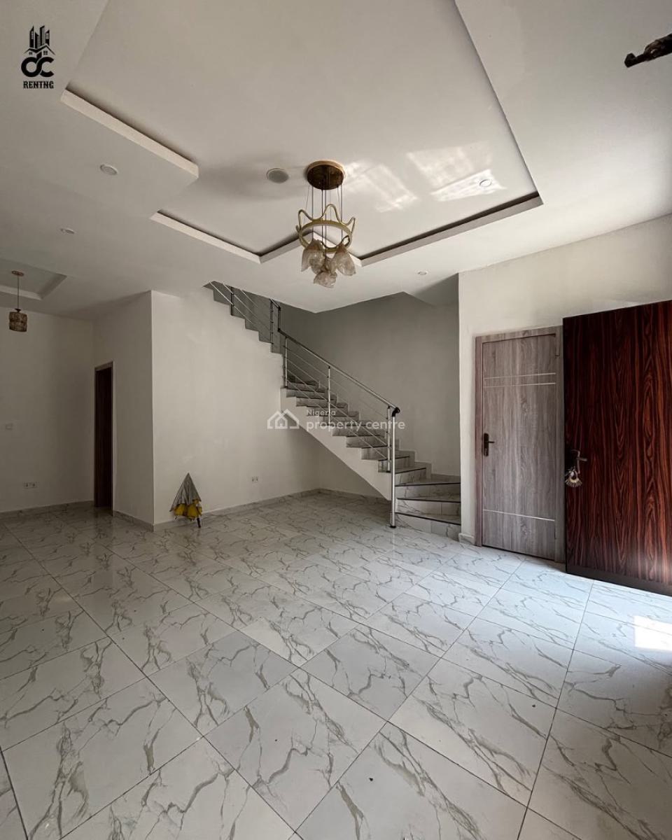 Lovely 4 Bedroom Terrace Duplex with Bq, Ikate, Lekki, Lagos, Terraced Duplex for Rent