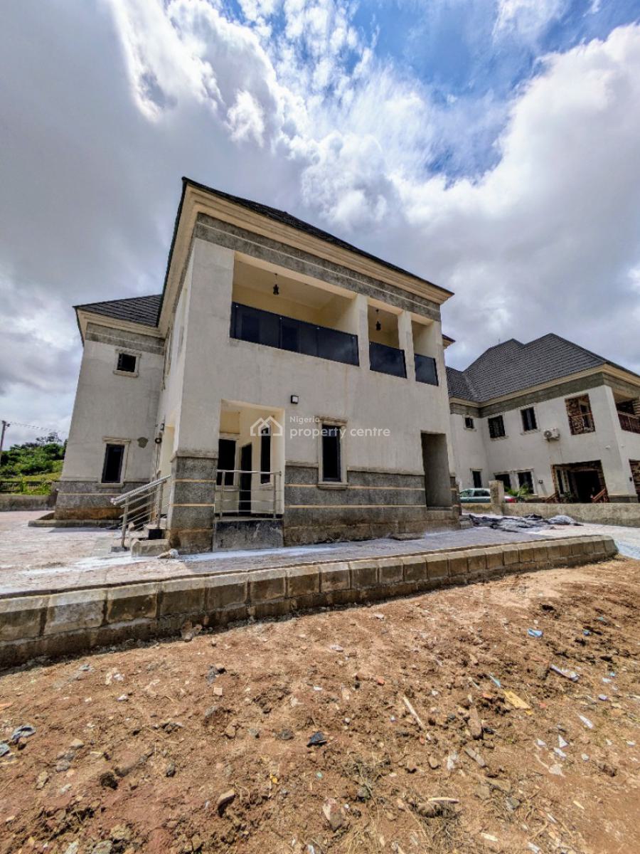 New 5 Bedroom Detached Duplex with Bq, Nepa Junction, Apo, Abuja, Detached Duplex for Sale
