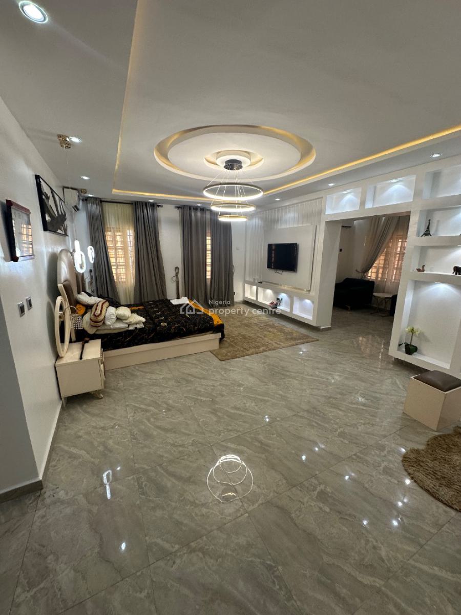 a Well Furnished One Bedroom Furnished Apartment in a Sweet Estate, 6th Avenue, Gwarinpa, Abuja, Mini Flat (room and Parlour) Short Let