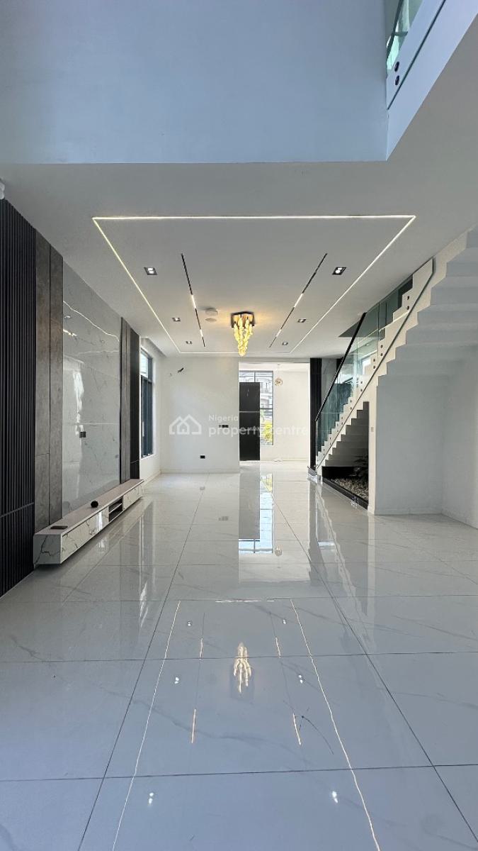 Sharp, Automated Detached  5 Bdr 2 Story Duplex + Bq  + Gym + Pool, Chevron Drive Main, Lekki Phase 2, Lekki, Lagos, Detached Duplex for Sale