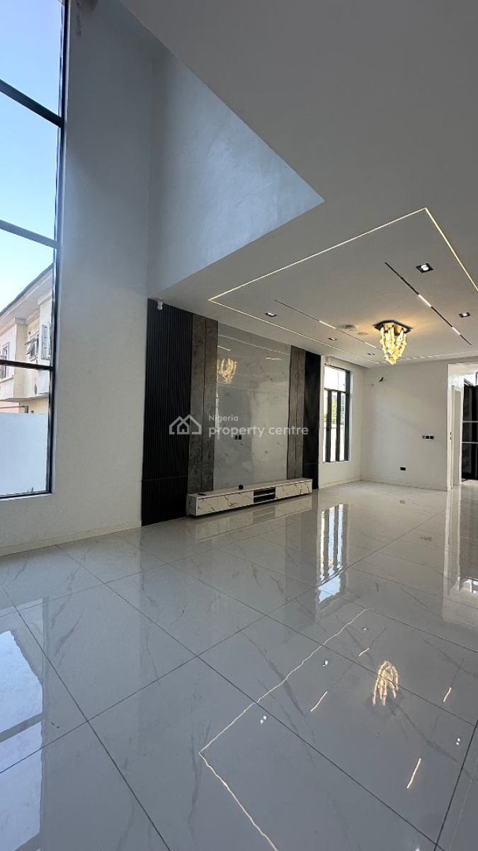 Sharp, Automated Detached  5 Bdr 2 Story Duplex + Bq  + Gym + Pool, Chevron Drive Main, Lekki Phase 2, Lekki, Lagos, Detached Duplex for Sale