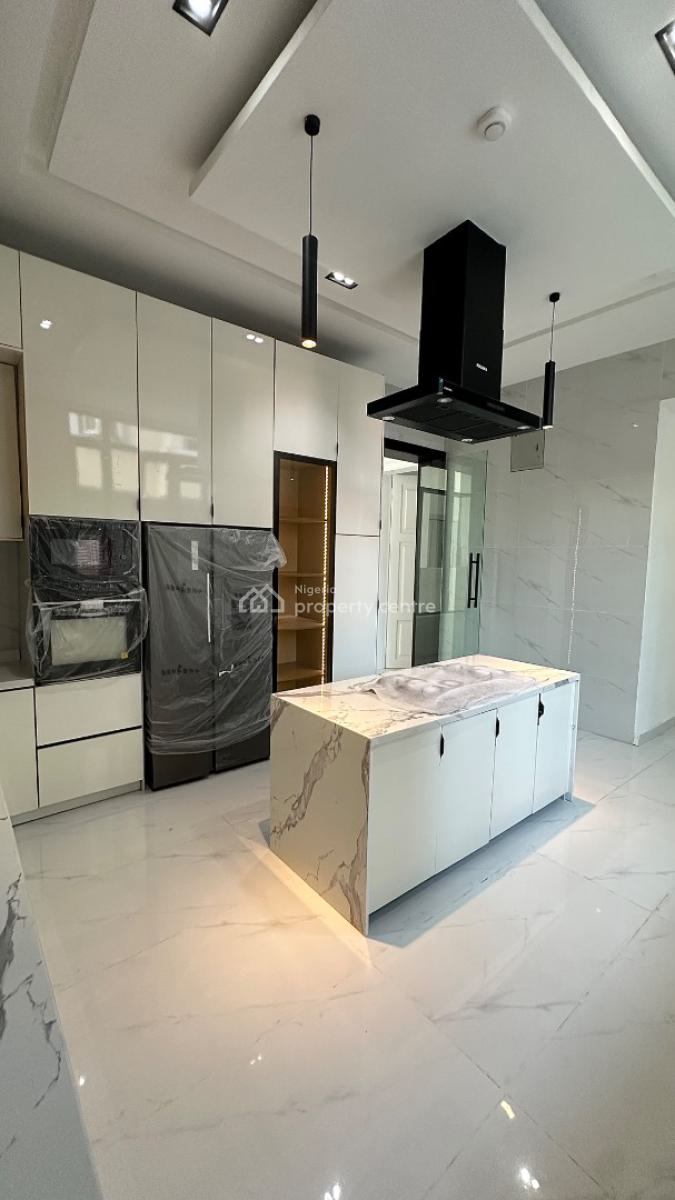 Sharp, Automated Detached  5 Bdr 2 Story Duplex + Bq  + Gym + Pool, Chevron Drive Main, Lekki Phase 2, Lekki, Lagos, Detached Duplex for Sale