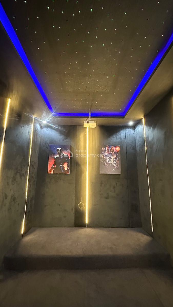 Sharp, Automated Detached  5 Bdr 2 Story Duplex + Bq  + Gym + Pool, Chevron Drive Main, Lekki Phase 2, Lekki, Lagos, Detached Duplex for Sale