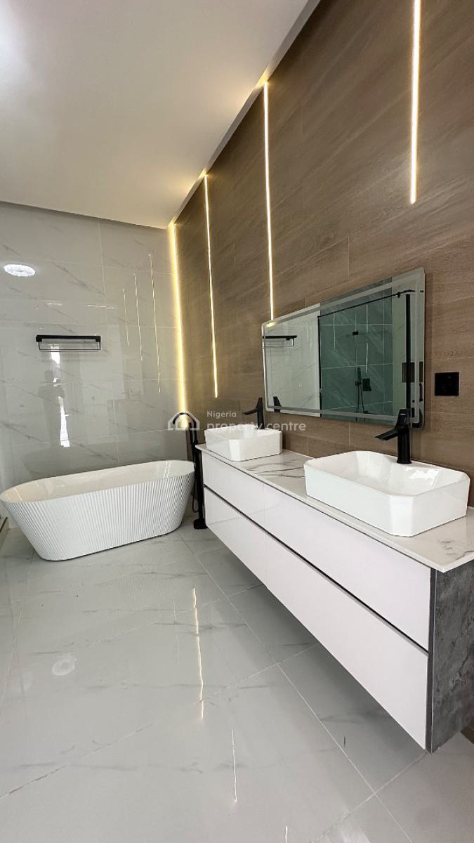 Sharp, Automated Detached  5 Bdr 2 Story Duplex + Bq  + Gym + Pool, Chevron Drive Main, Lekki Phase 2, Lekki, Lagos, Detached Duplex for Sale