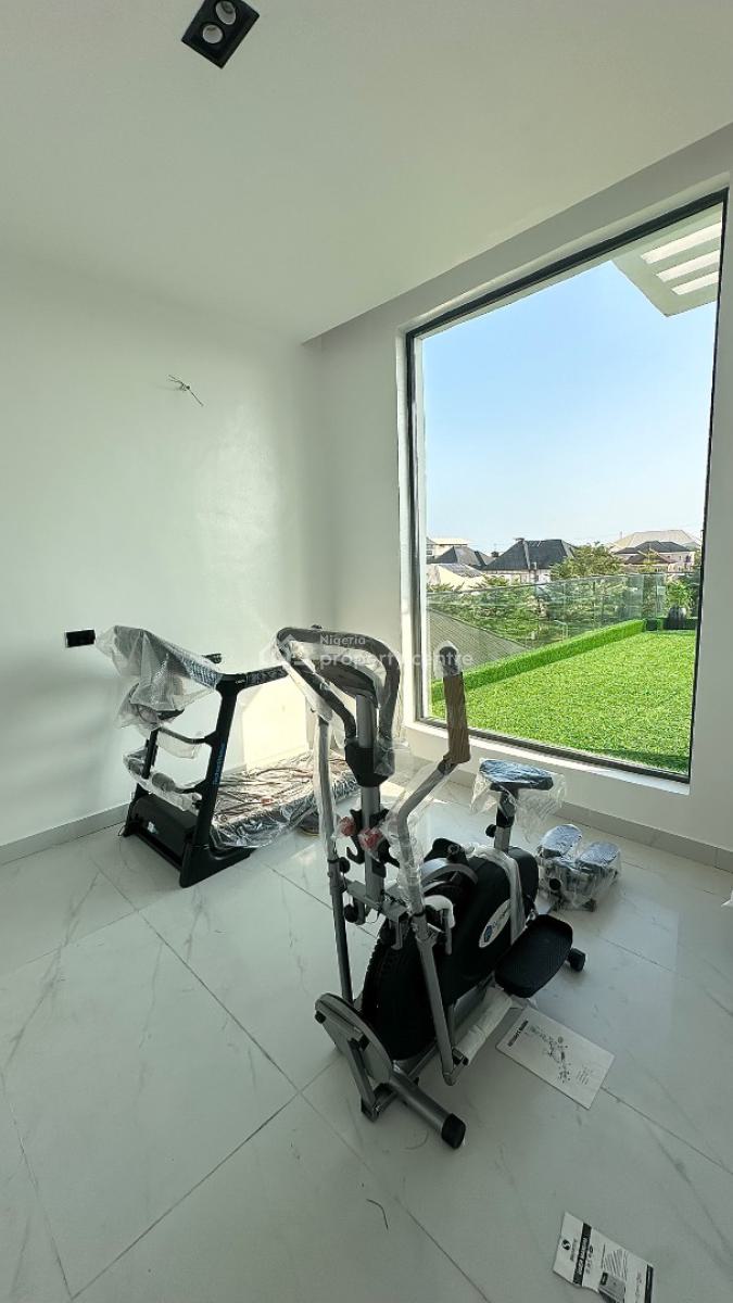 Sharp, Automated Detached  5 Bdr 2 Story Duplex + Bq  + Gym + Pool, Chevron Drive Main, Lekki Phase 2, Lekki, Lagos, Detached Duplex for Sale