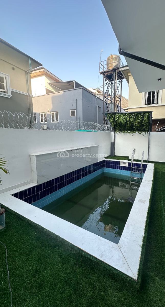 Sharp, Automated Detached  5 Bdr 2 Story Duplex + Bq  + Gym + Pool, Chevron Drive Main, Lekki Phase 2, Lekki, Lagos, Detached Duplex for Sale