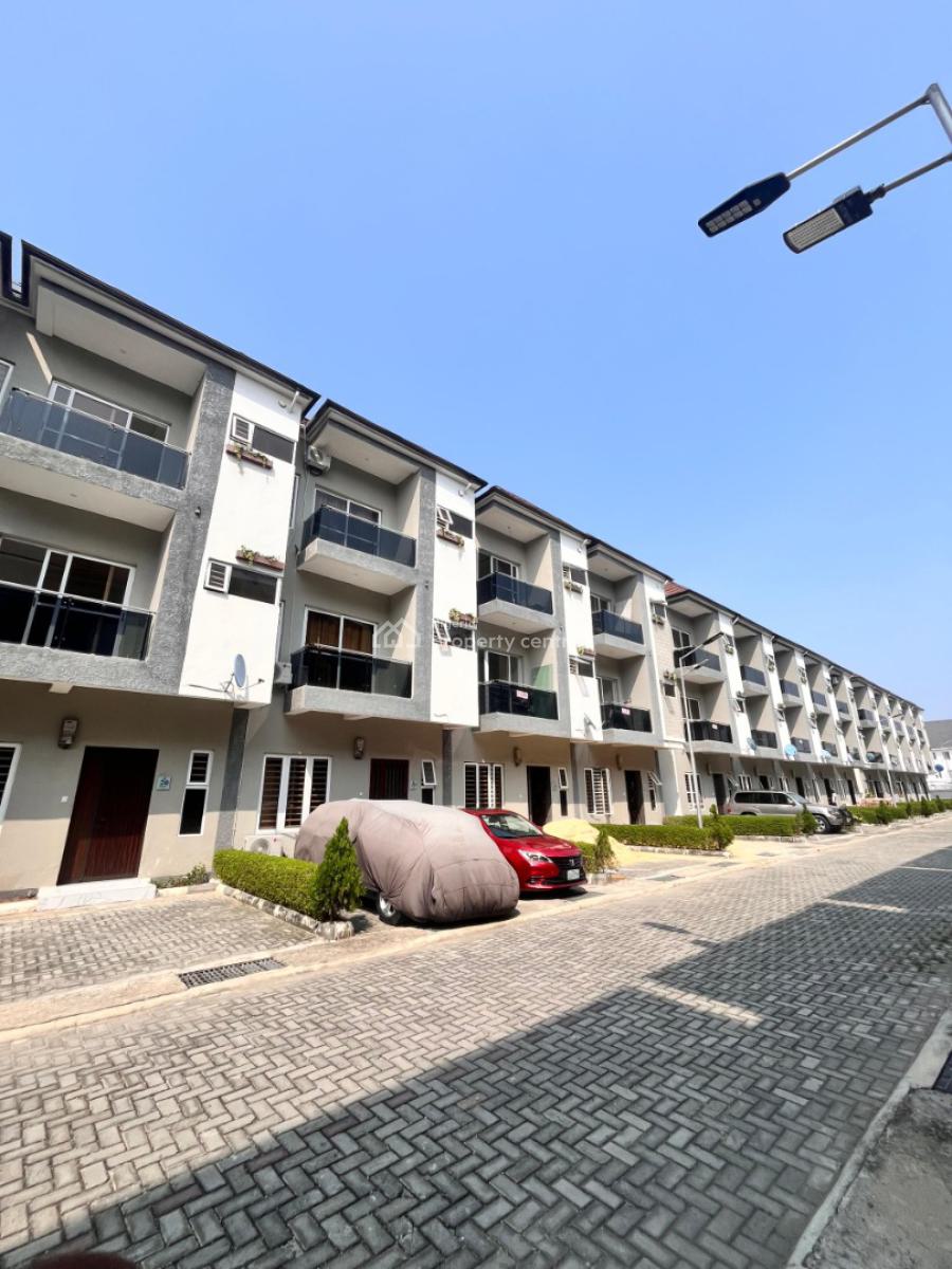 4 Bedrooms Terraced Duplex with Pool, Gym & Play Ground Available, Ikate, Lekki, Lagos, Terraced Duplex for Rent