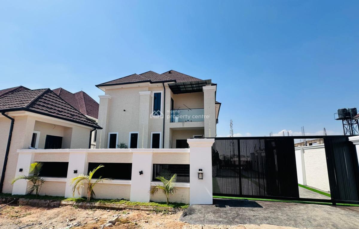 Brand New 4 Bedrooms Detached Duplex with Bq and Swimming Pool, Close to Ebeano Supermarket, Lokogoma District, Abuja, Detached Duplex for Sale