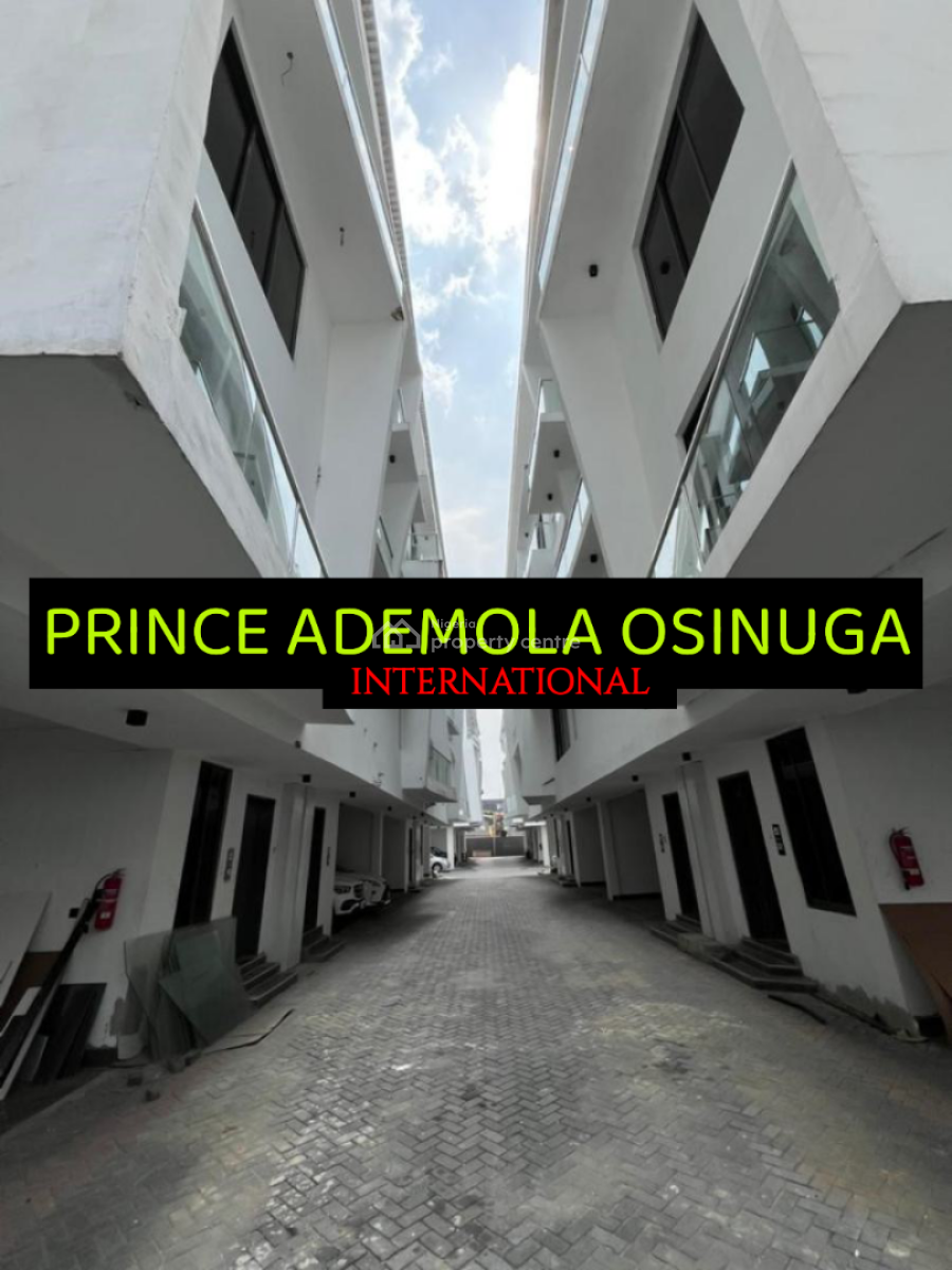 New 4 Bedroom Terrace House on 3 Floors+bq in an Estate, Off Awolowo Road Ikoyi, Ikoyi, Lagos, Terraced Duplex for Sale