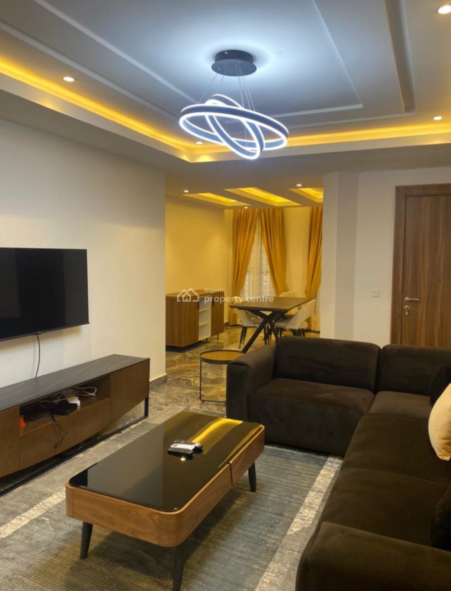 Luxury Fully Furnished & Serviced 3bedroom Flatli, 24/7 Light, Off Ademola Adetunkunbo, Wuse 2, Abuja, Flat / Apartment for Rent
