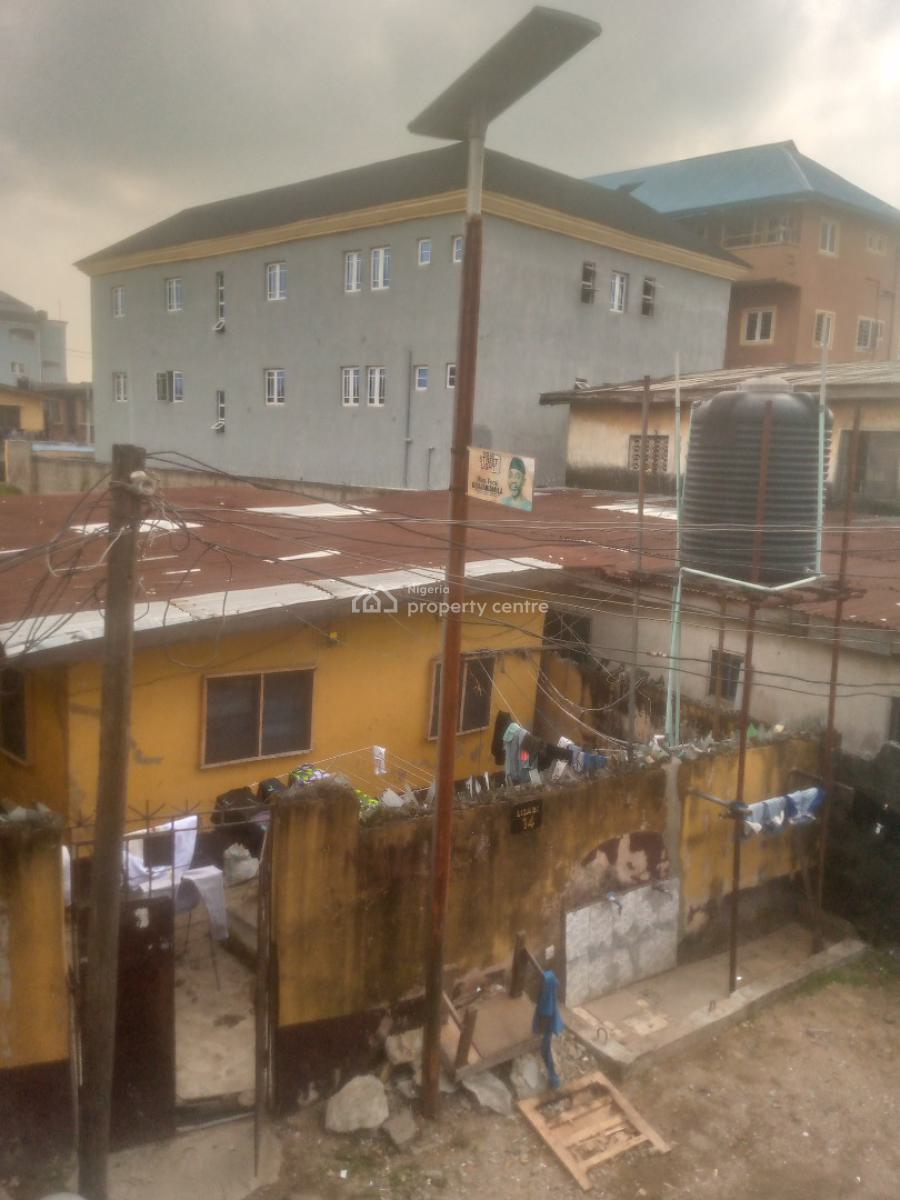 387.821sqm of Land with Old Structure, Lisabi Close, Off Fagbile, Off Modele, Yaba, Lagos, House for Sale