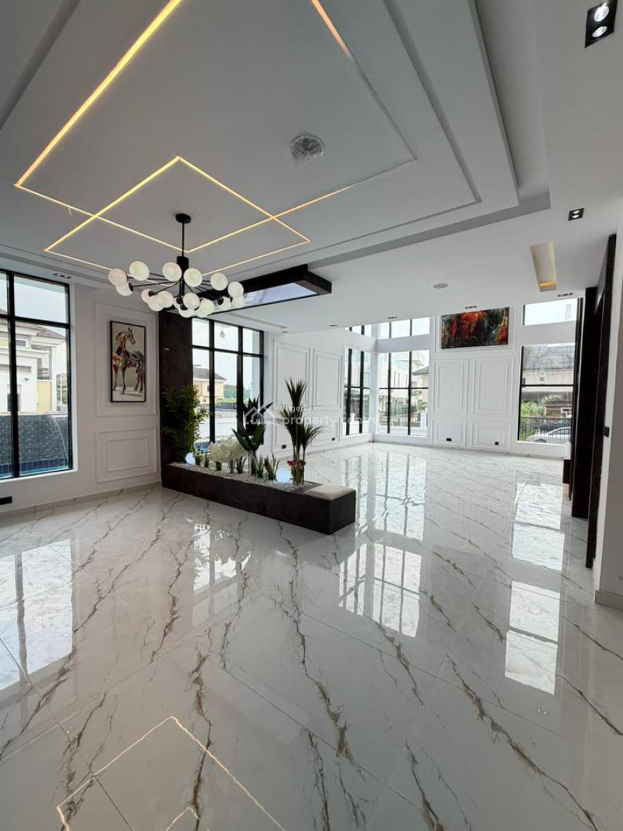 Newly Built Deluxe 5 Bedroom Fully Detached Duplex with a Swimming Poo, Lakeview Park, Lekki, Lagos, Detached Duplex for Sale