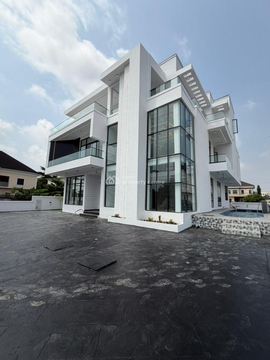 Newly Built Deluxe 5 Bedroom Fully Detached Duplex with a Swimming Poo, Lakeview Park, Lekki, Lagos, Detached Duplex for Sale