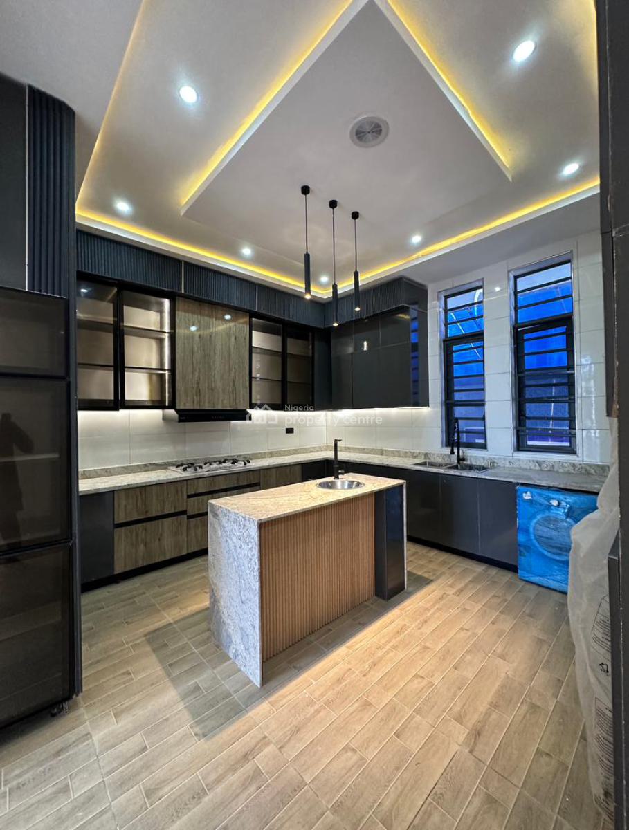 Contemporary Luxury Spacious 5 Bedroom Fully Detached Duplex with Bq, Lekki County Estate. Lekki, Lekki Phase 2, Lekki, Lagos, Detached Duplex for Sale