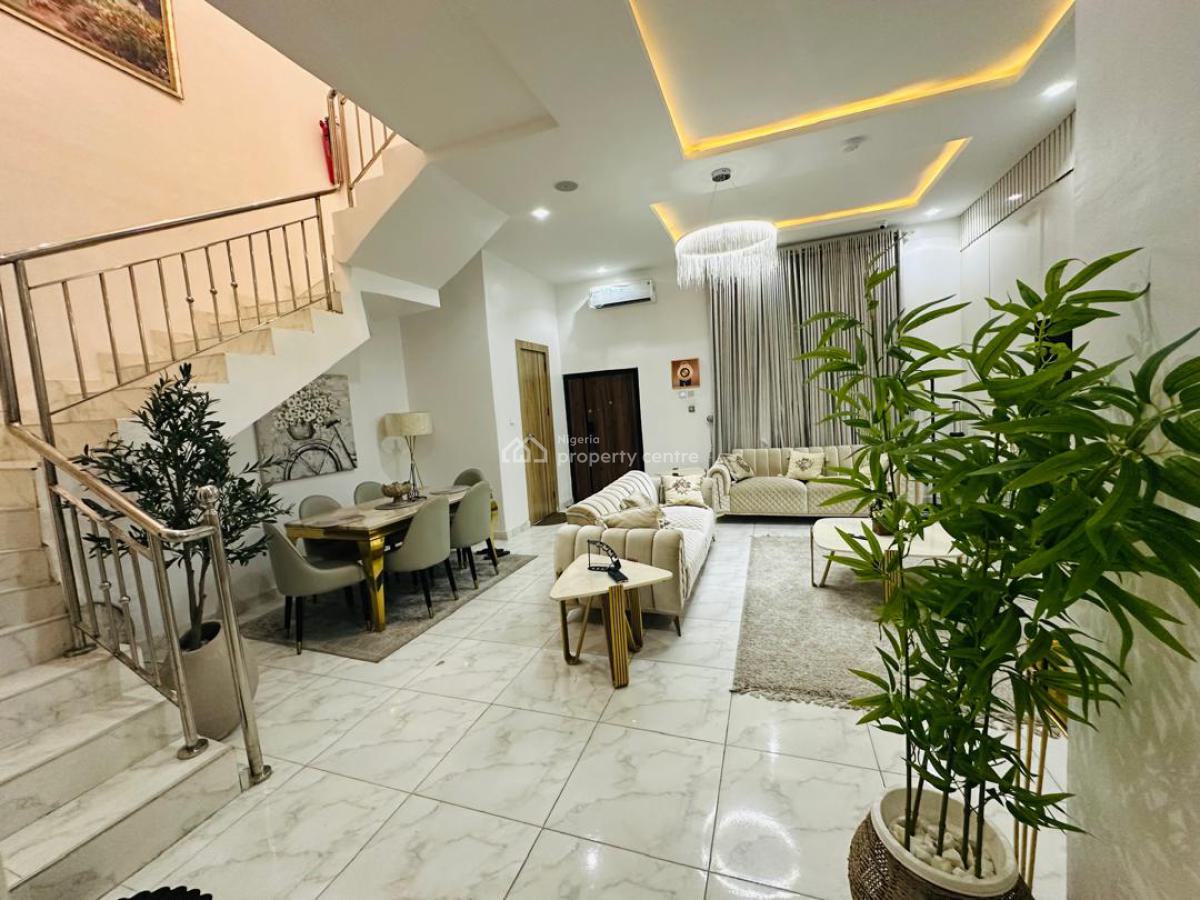 Dazzling 4 Bedrooms Duplex, Orchid Road, Lekki, Lagos, House Short Let