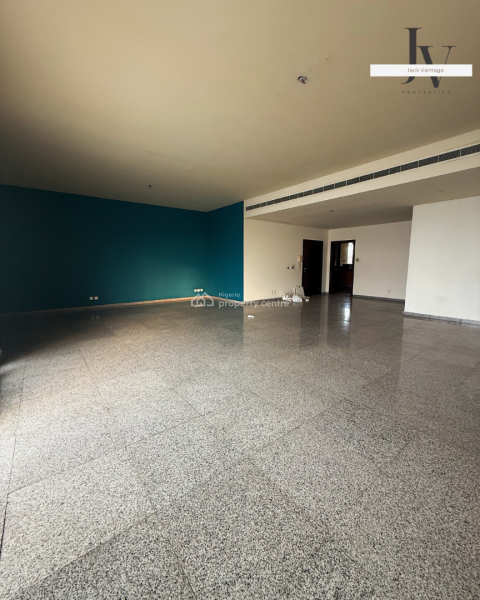 Premium 3-bed Waterfront Apartment + Bq --- Banana Island, Banana Island, Ikoyi, Lagos, Flat / Apartment for Rent