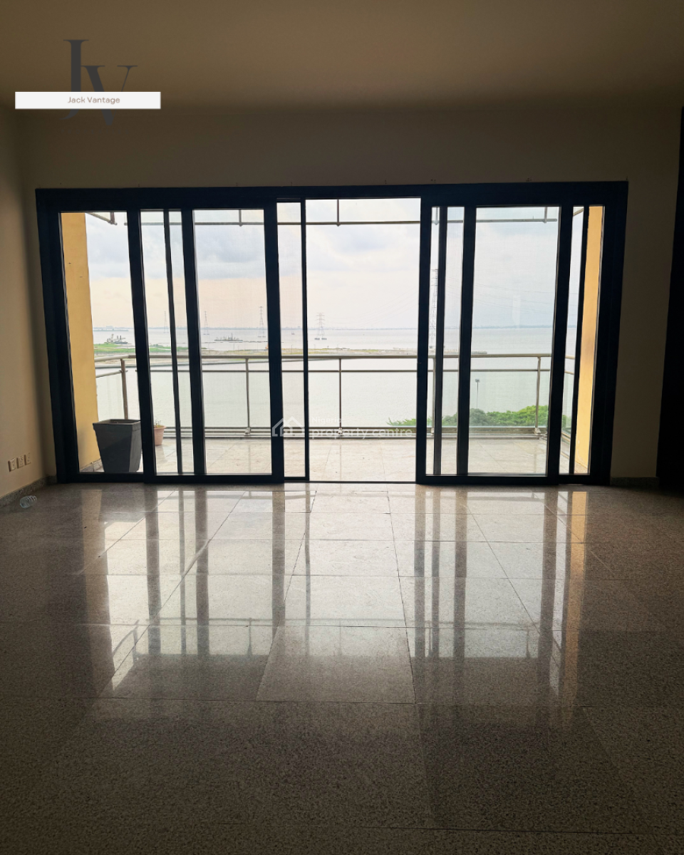 Premium 3-bed Waterfront Apartment + Bq --- Banana Island, Banana Island, Ikoyi, Lagos, Flat / Apartment for Rent