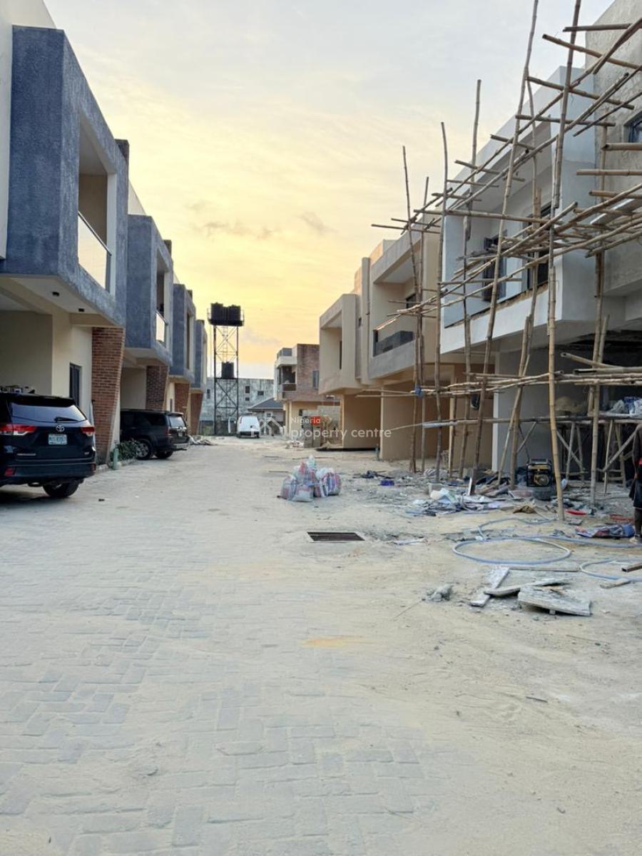 3bedroom Semi Detached with Bq, Sangotedo, Ajah, Lagos, Semi-detached Duplex for Sale