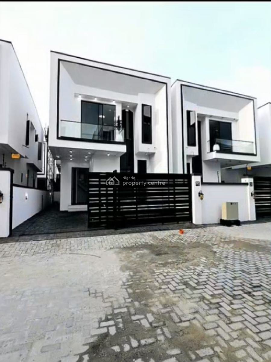 Brand New Spacious 4bedroom Terrace Duplex, Salem, Ikate, Lekki, Lagos, Terraced Duplex for Rent