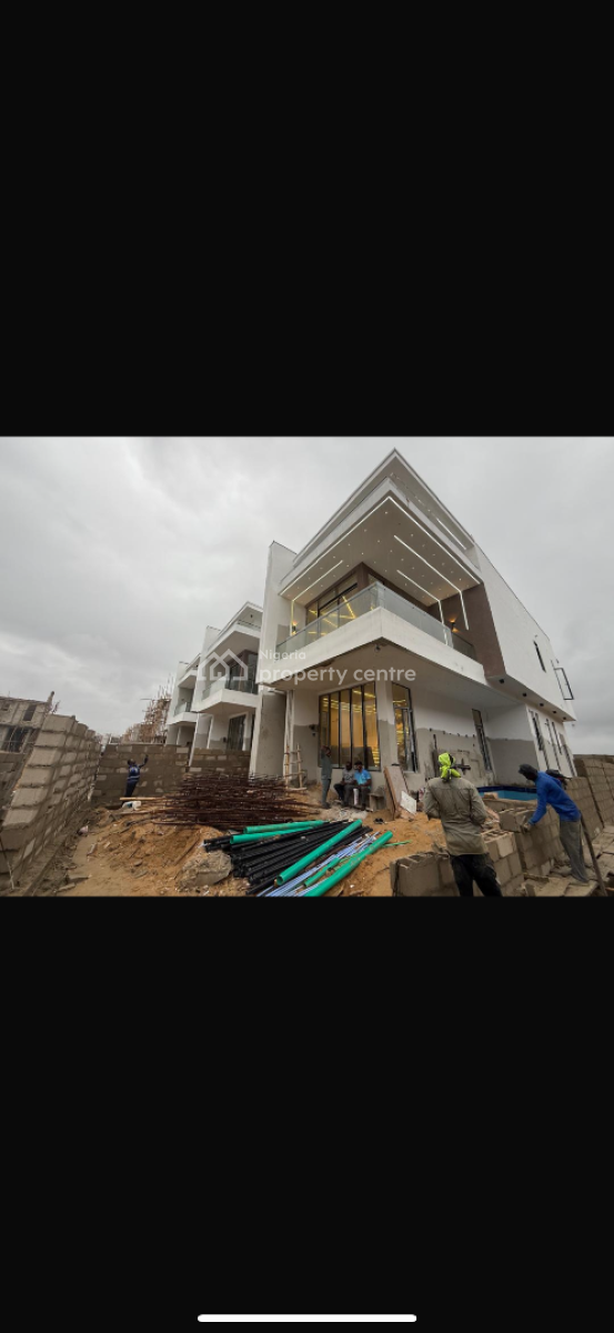 Brand New 4 Bedroom Fully Detached Duplex with Bq for Distress, Lekki Palm City/captain Court Estate, Ajah, Lagos, Detached Duplex for Sale