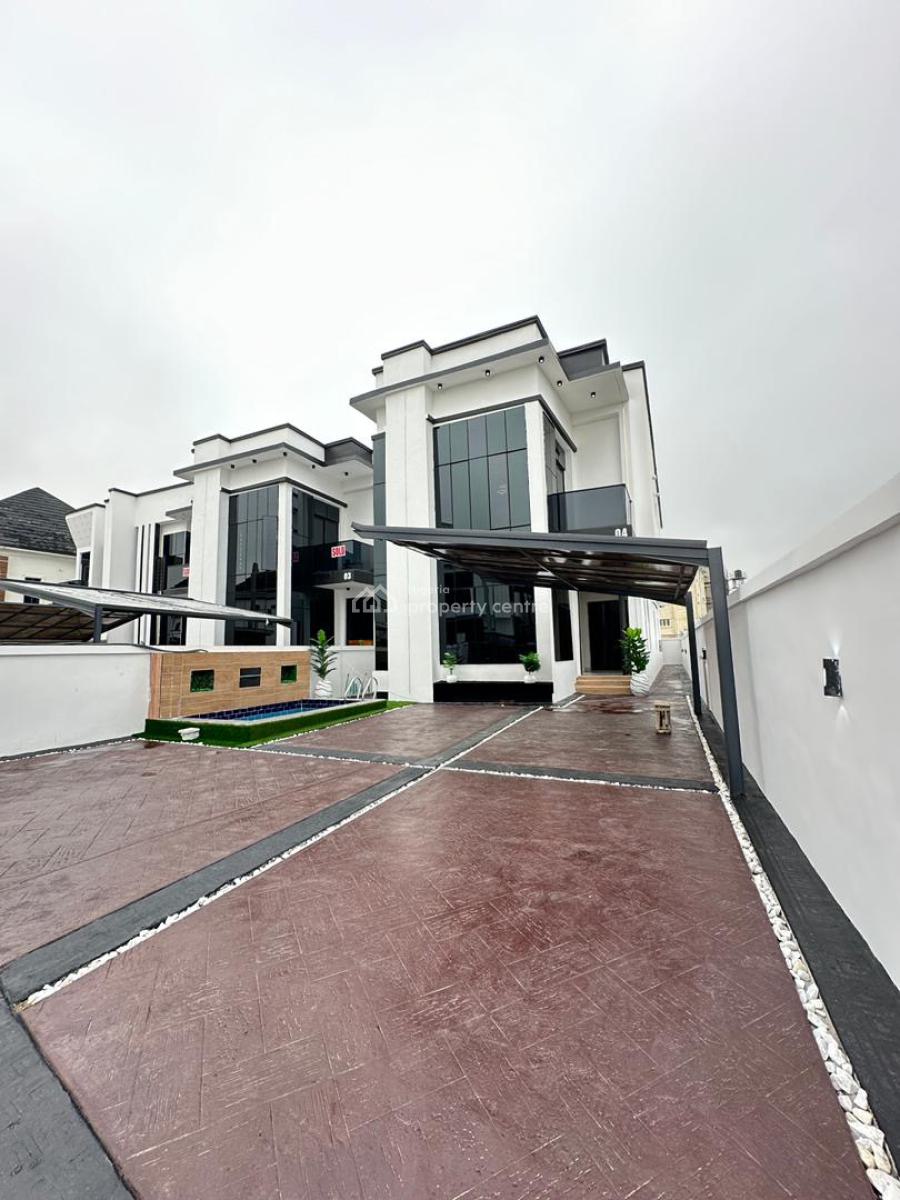 Exquisite Spacious Luxury 5 Bedroom Fully Detached Duplex with Bq, Orchid, Lekki, Lagos, Detached Duplex for Sale