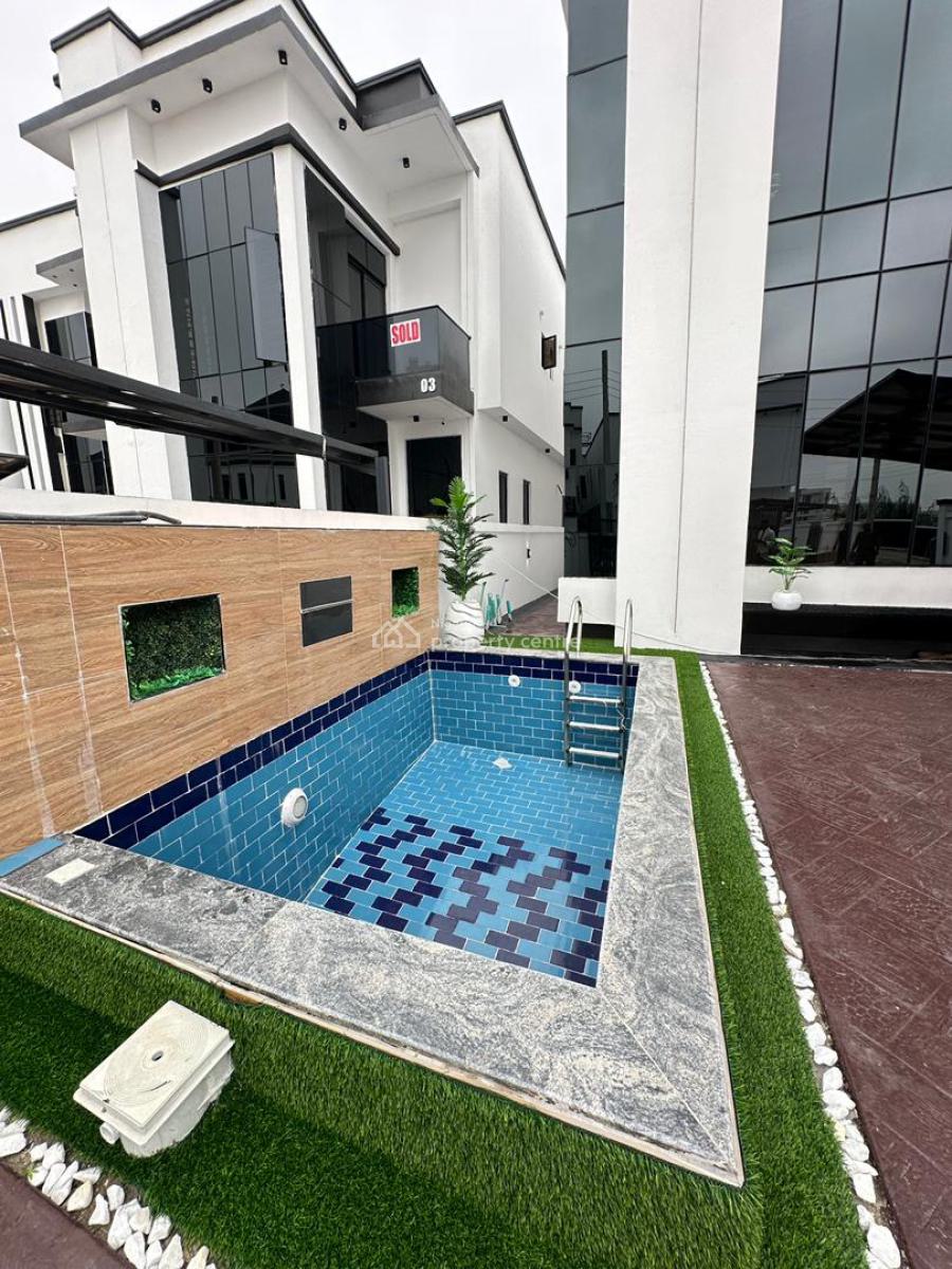Exquisite Spacious Luxury 5 Bedroom Fully Detached Duplex with Bq, Orchid, Lekki, Lagos, Detached Duplex for Sale