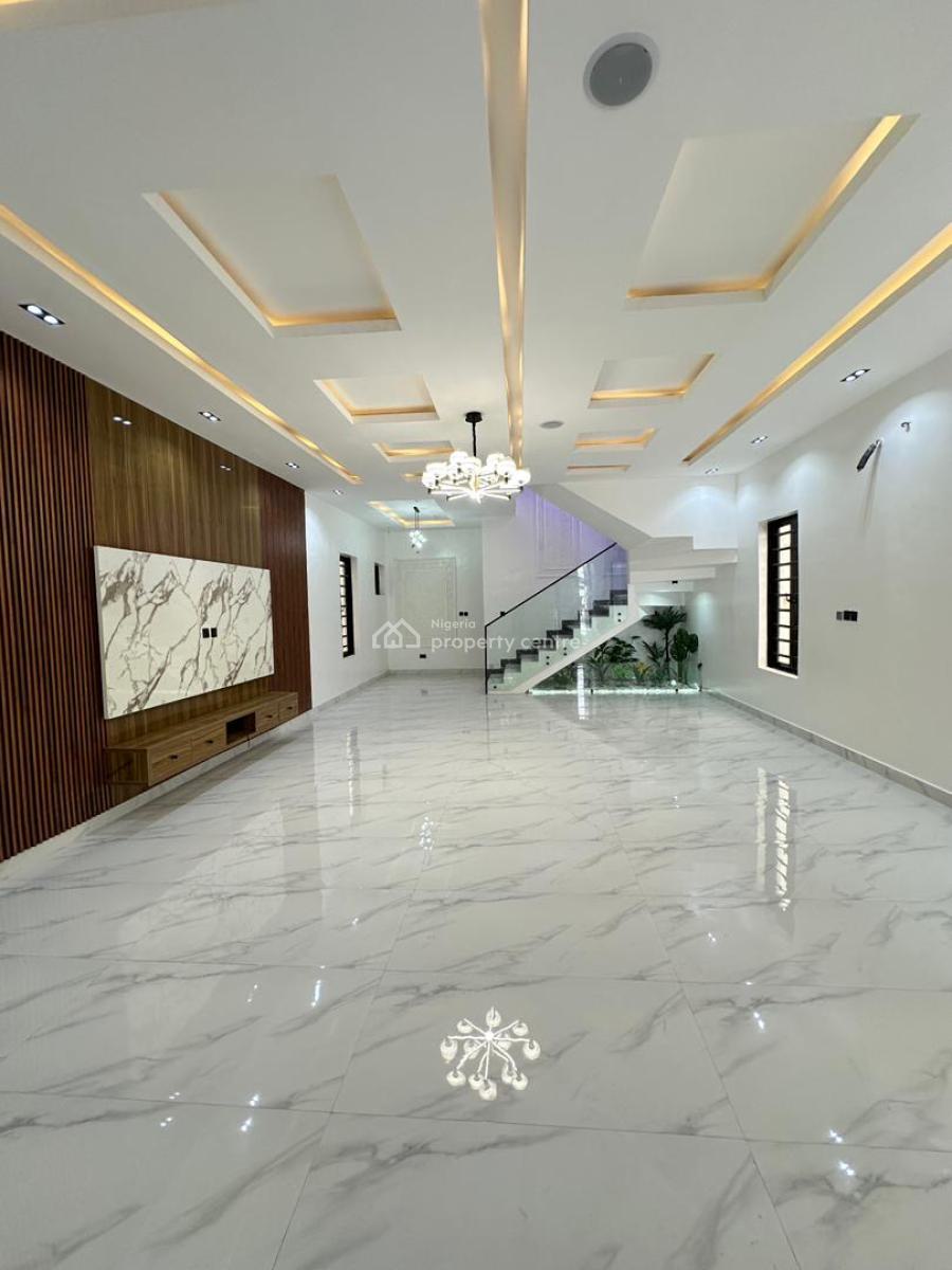 Exquisite Spacious Luxury 5 Bedroom Fully Detached Duplex with Bq, Orchid, Lekki, Lagos, Detached Duplex for Sale