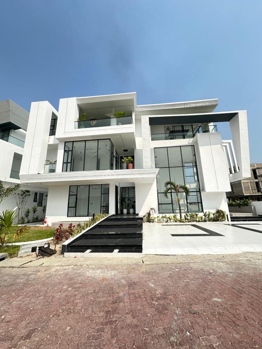 Magnificent Luxury Spacious 5 Bedroom Fully Detached Duplex, Osapa, Lekki, Lagos, Detached Duplex for Sale
