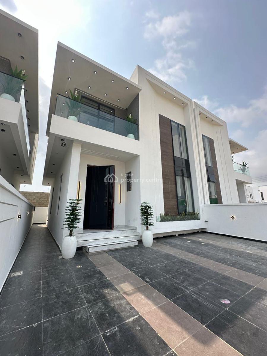 Exquisite Luxury Spacious 4 Bedroom Semi-detached Duplex with Bq, Ajah, Lagos, Detached Duplex for Sale