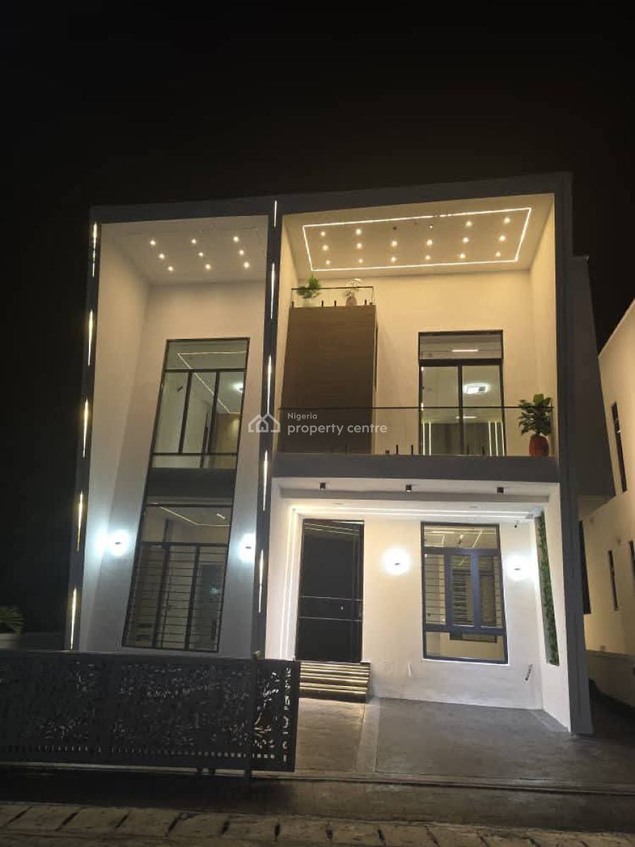 Luxury 5 Bedroom Smart Duplex, Discovery Park Estate, Lekki, Lagos, Detached Duplex for Sale